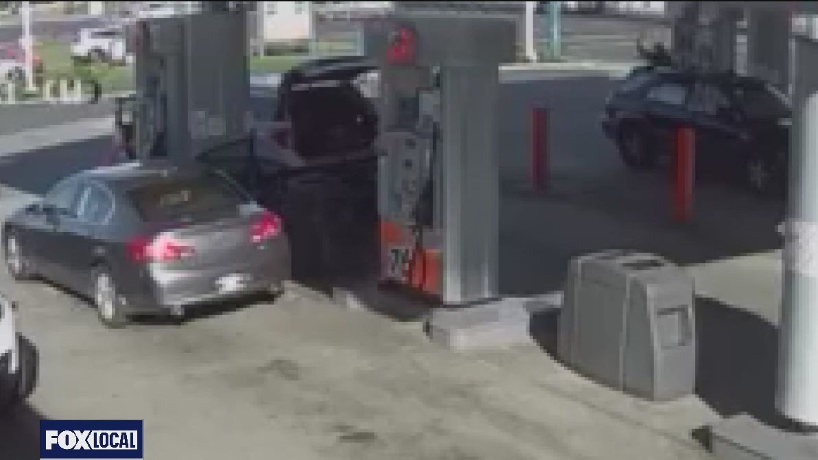 Texas mom offers $10K reward when son is robbed at gas station near OAK airport