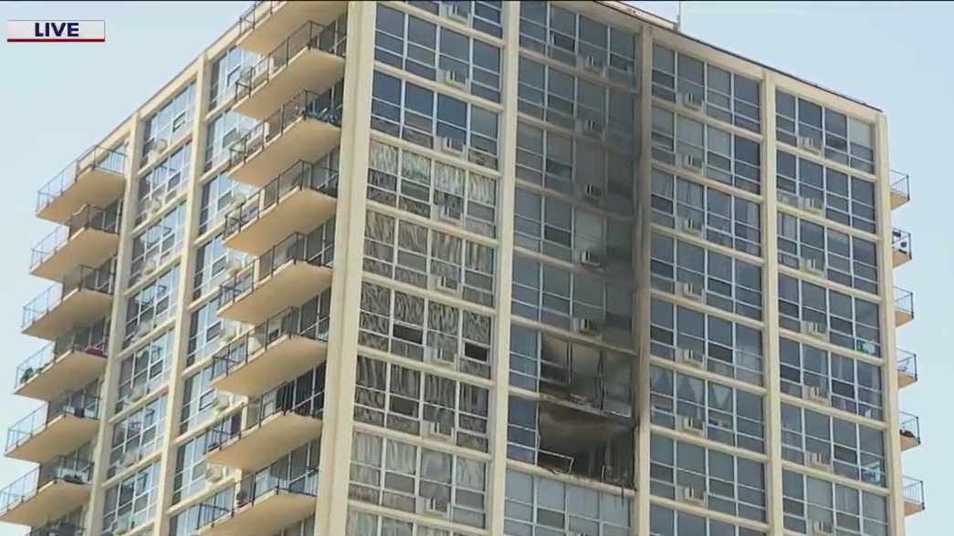 Extra-alarm fire breaks out at South Shore highrise