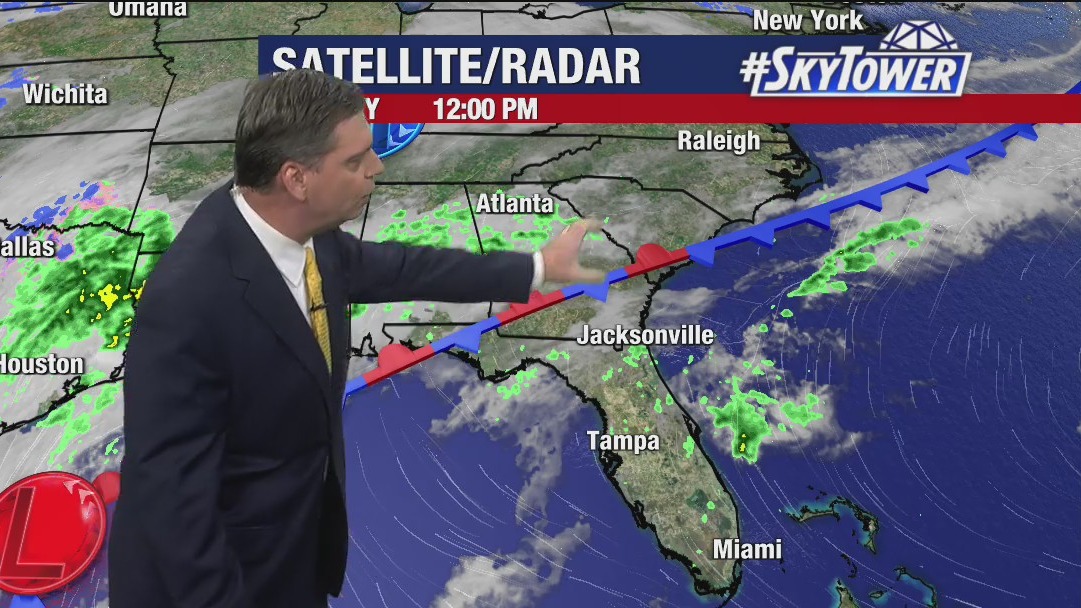 Tuesday afternoon forecast