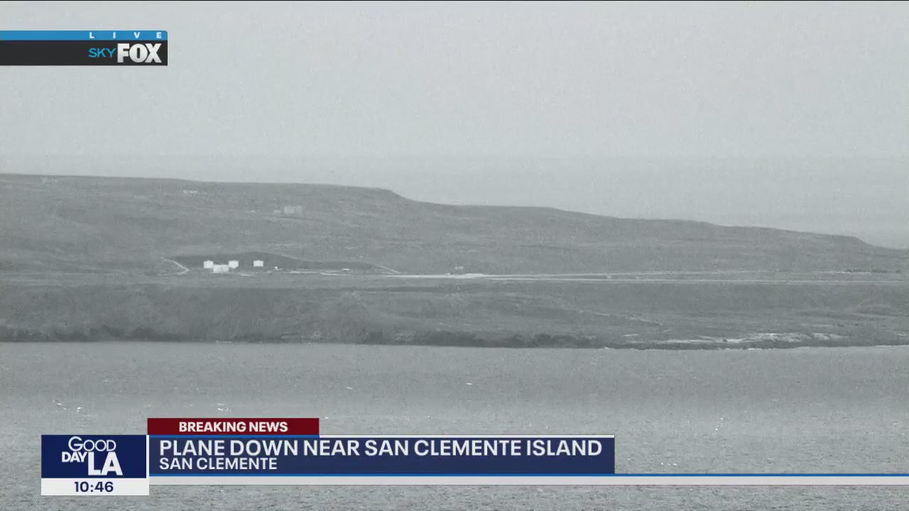 Plane down near San Clemente Island