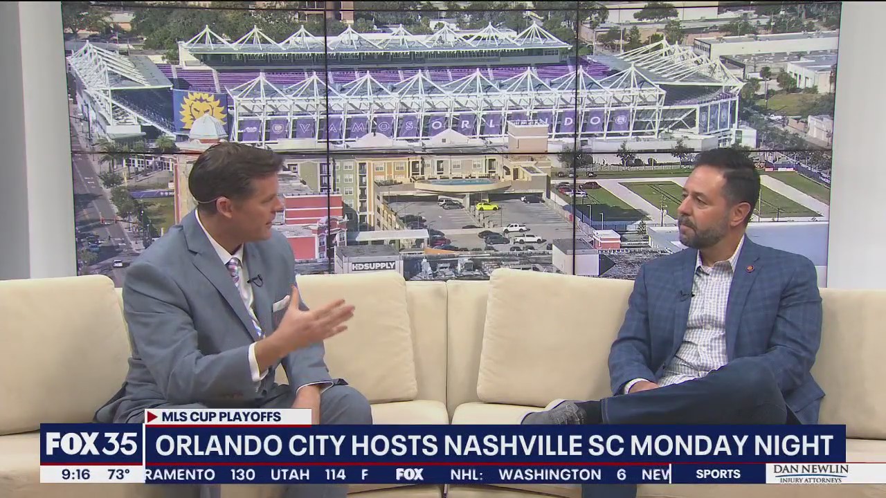 Orlando City hosts Nashville Monday night