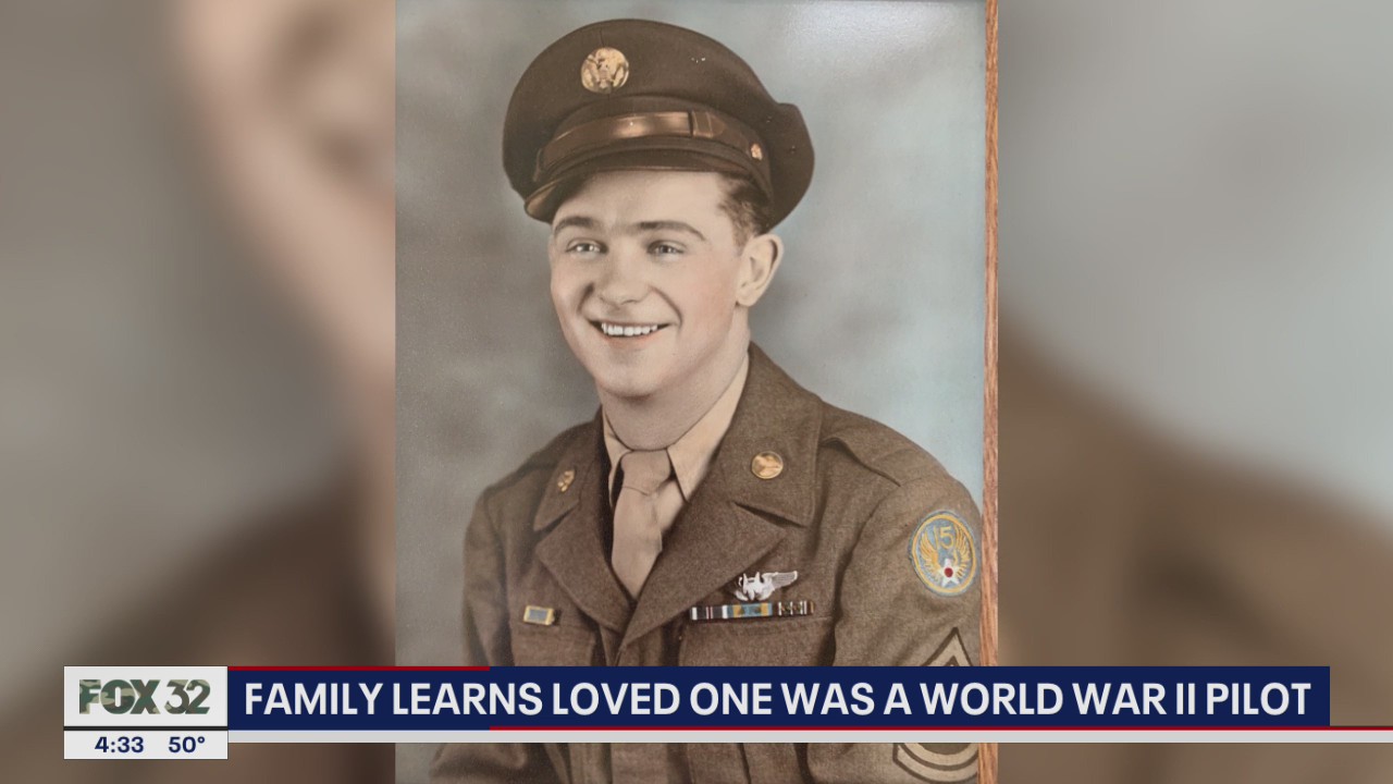 Illinois family unearths loved one's past as a World War II pilot