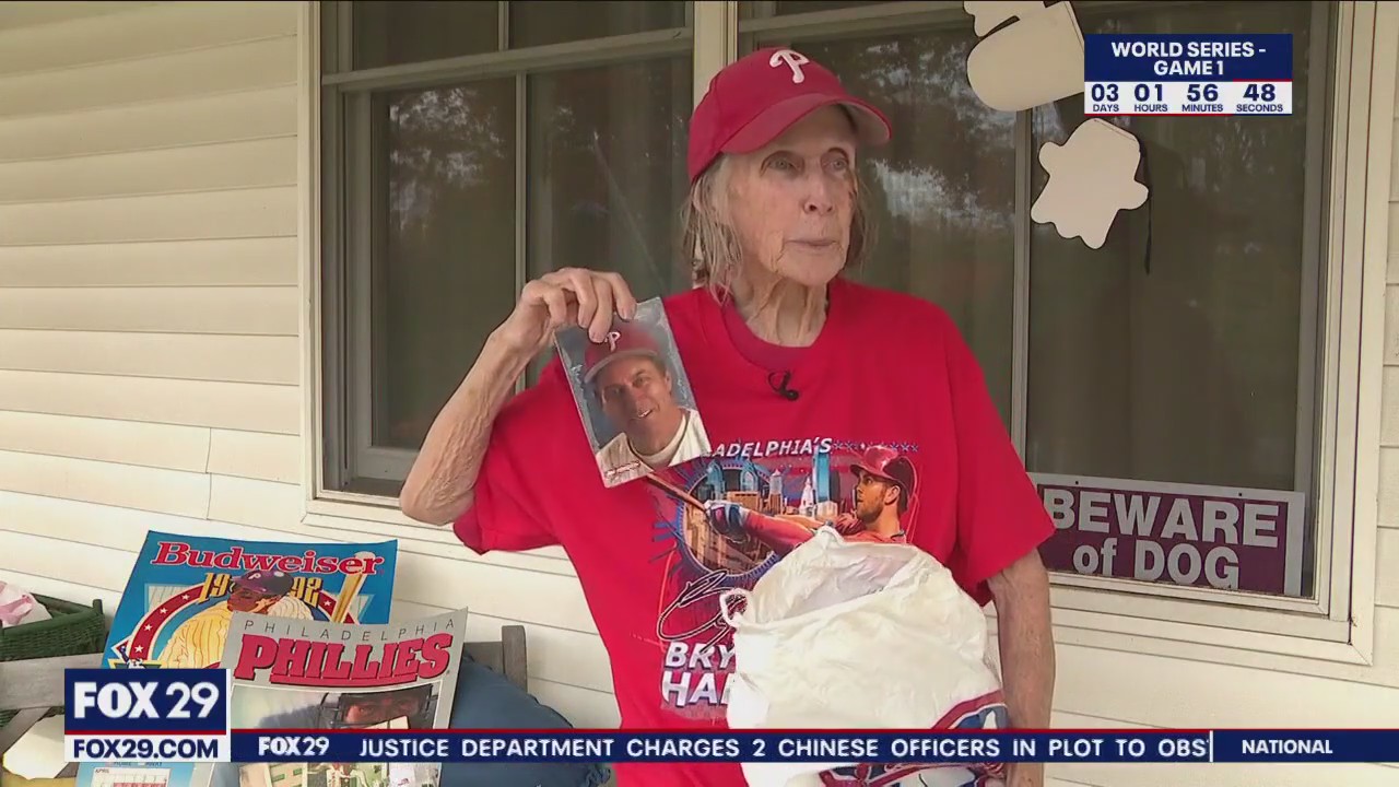 Devoted Phillies fan defies odds against cancer, hopes she can be a good luck charm as Phillies take on Astros