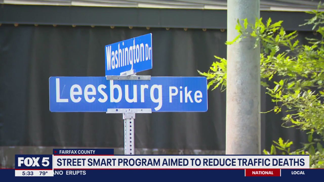 Street Smart program in Fairfax Co. aims to reduce traffic deaths