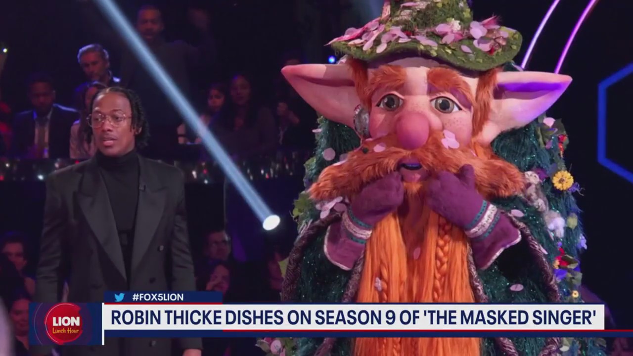 Robin Thicke dishes on season 9 of "The Masked Singer"