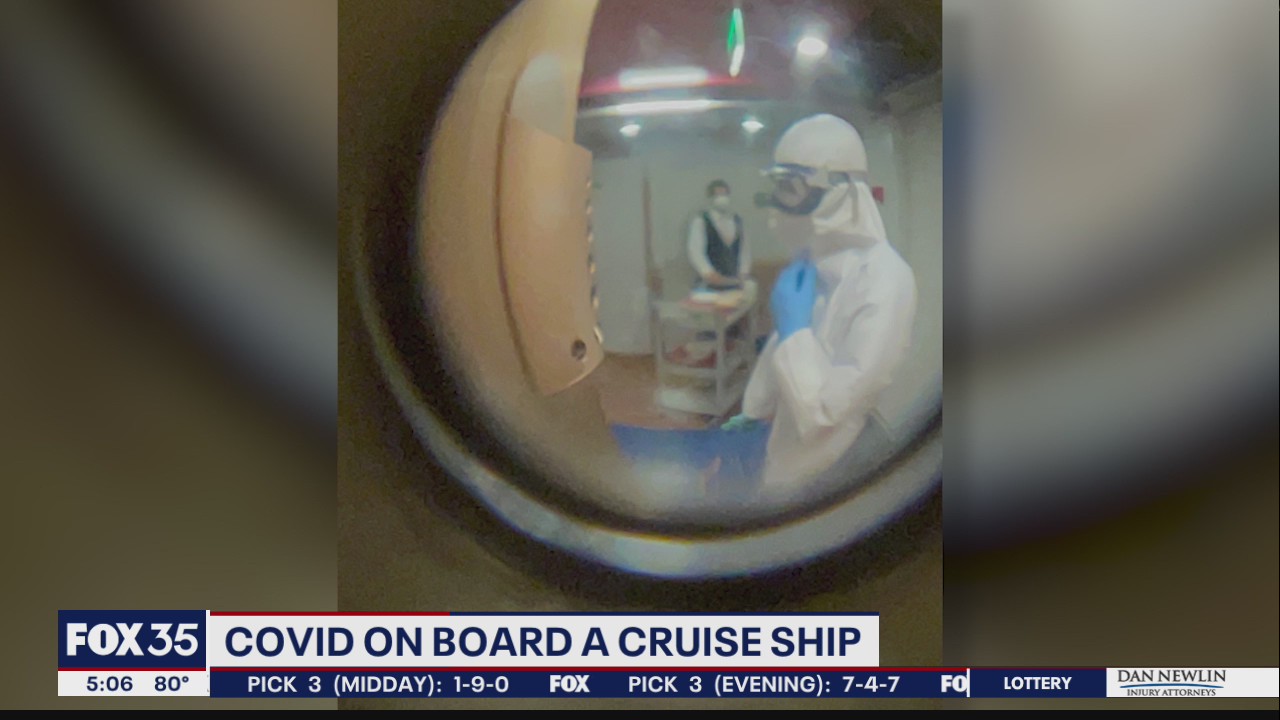Cruise passenger speaks to FOX 35 about being on ship with COVID outbreak