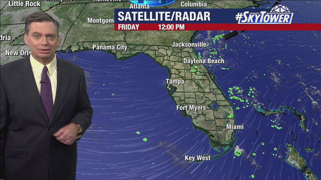 Friday afternoon forecast