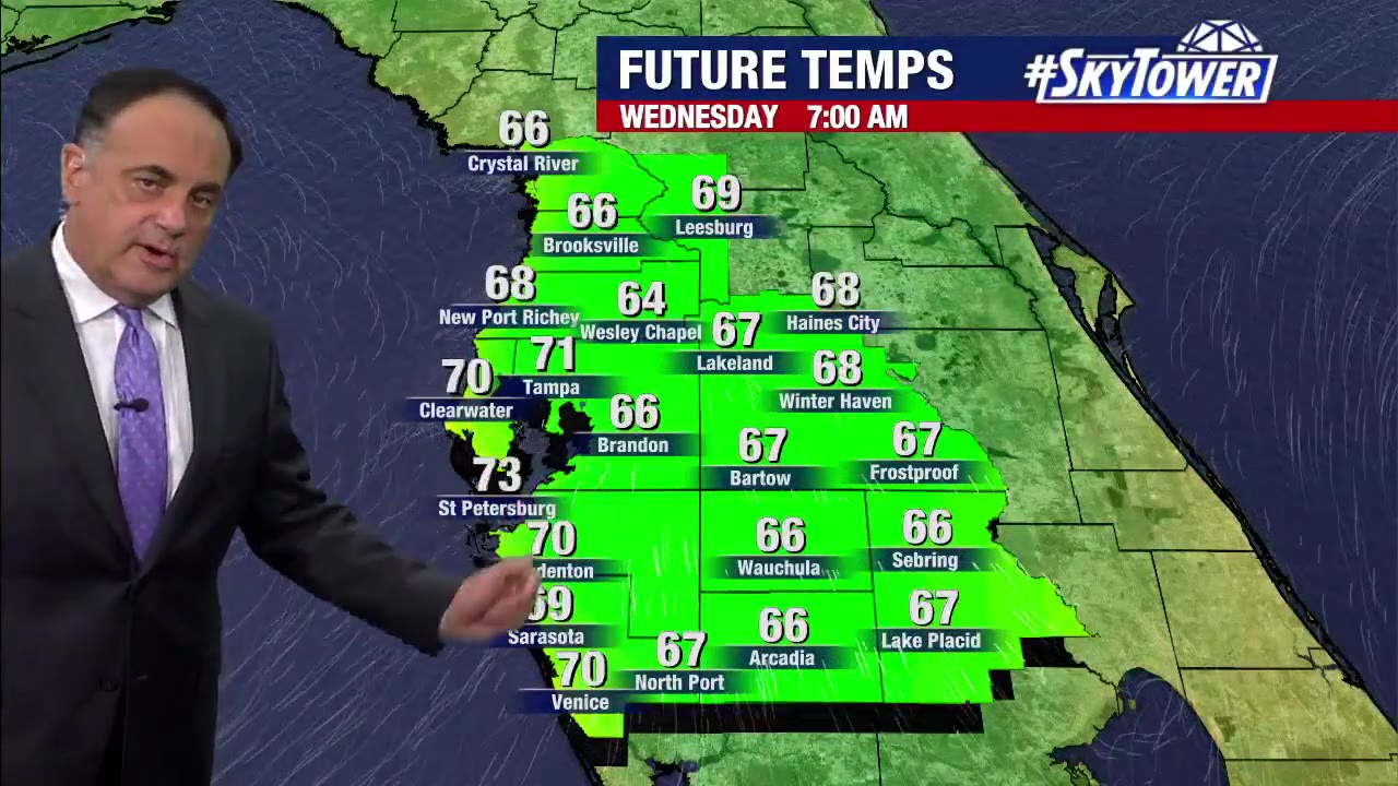 Monday night forecast