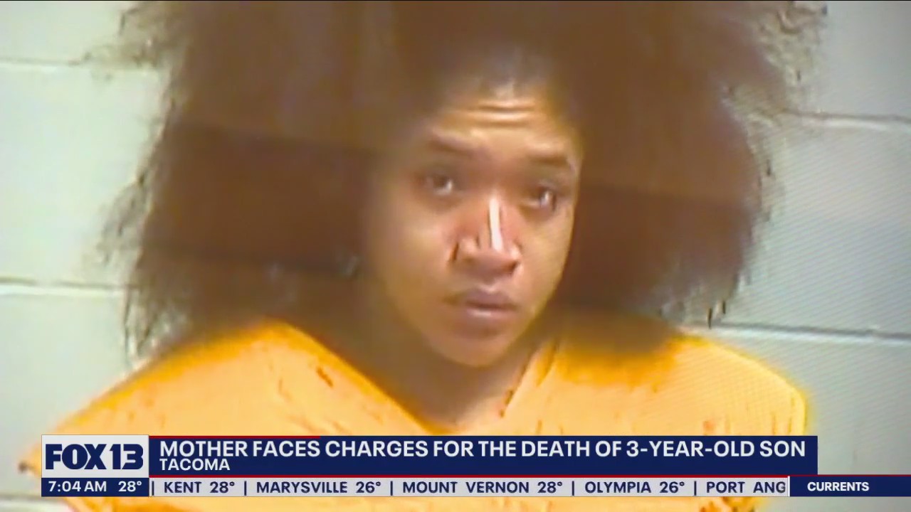 Tacoma mother facing charges for death of 3-year-old son