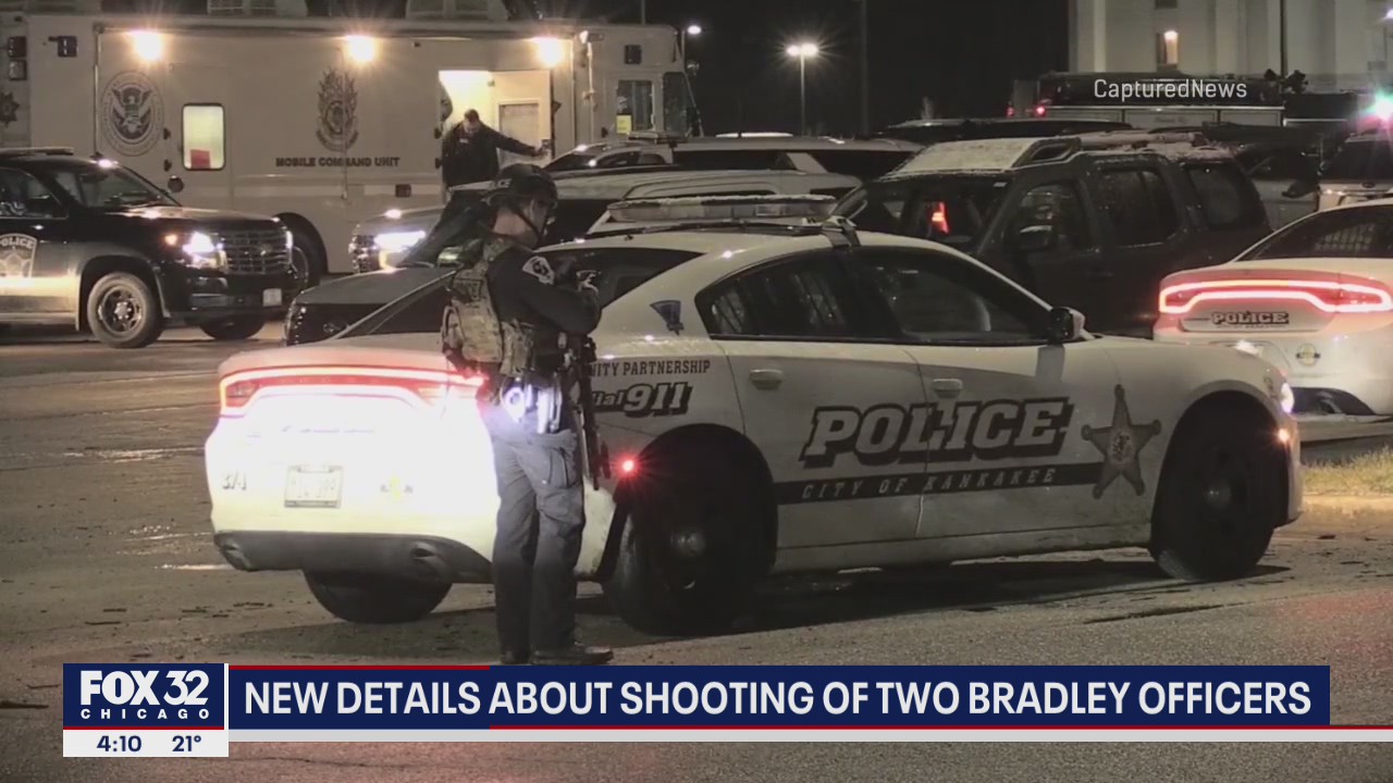 New details of shooting of 2 Bradley police officers released