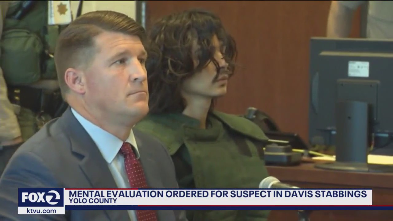 Accused Davis stabber ordered to undergo mental evaluation
