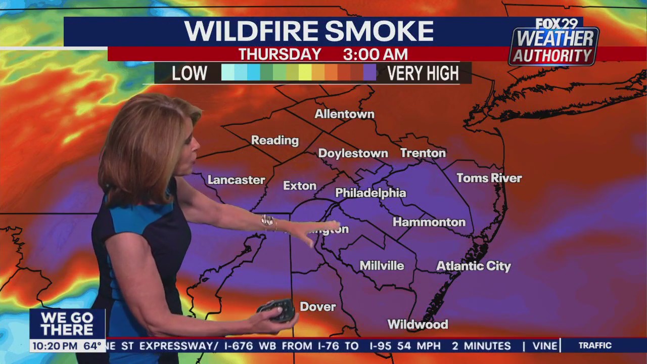 Weather Authority: 10 p.m. Wednesday forecast