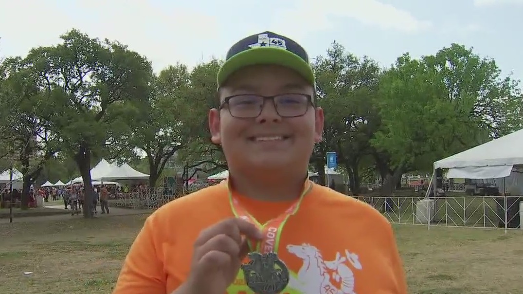 13-year-old runs CAP10K just one year after kidney failure