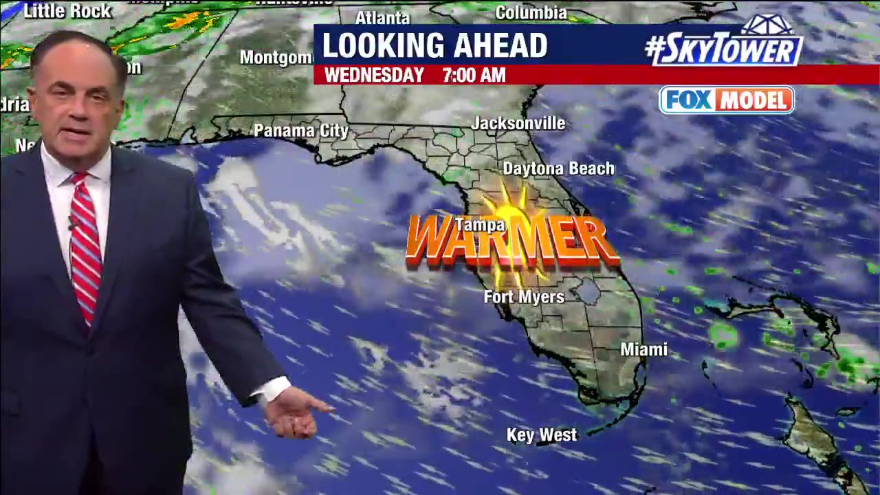 Tampa weather | Getting warmer