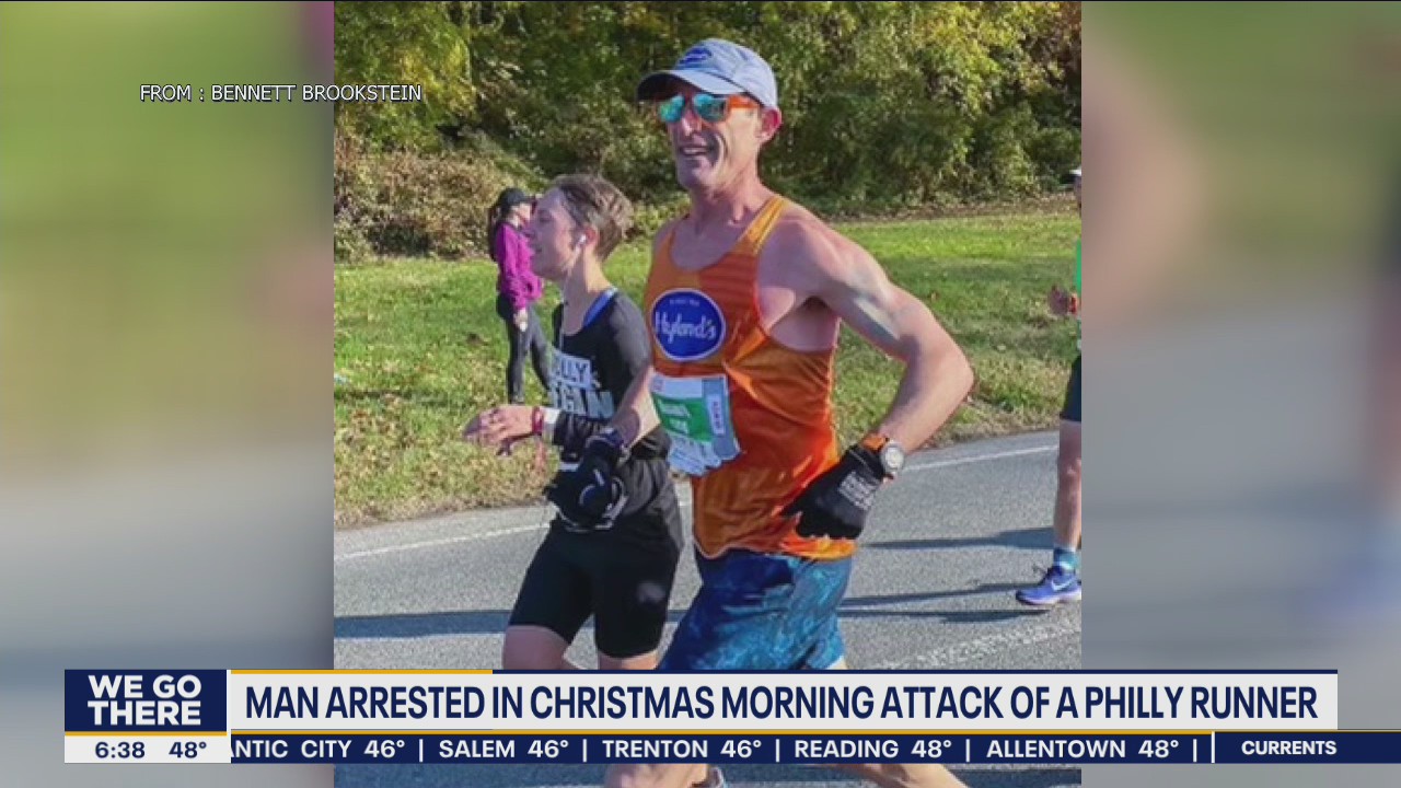 Man arrested in Christmas morning attack of Philly runner