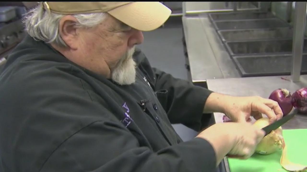 Trinity Cafe chef returns to work after heart attack