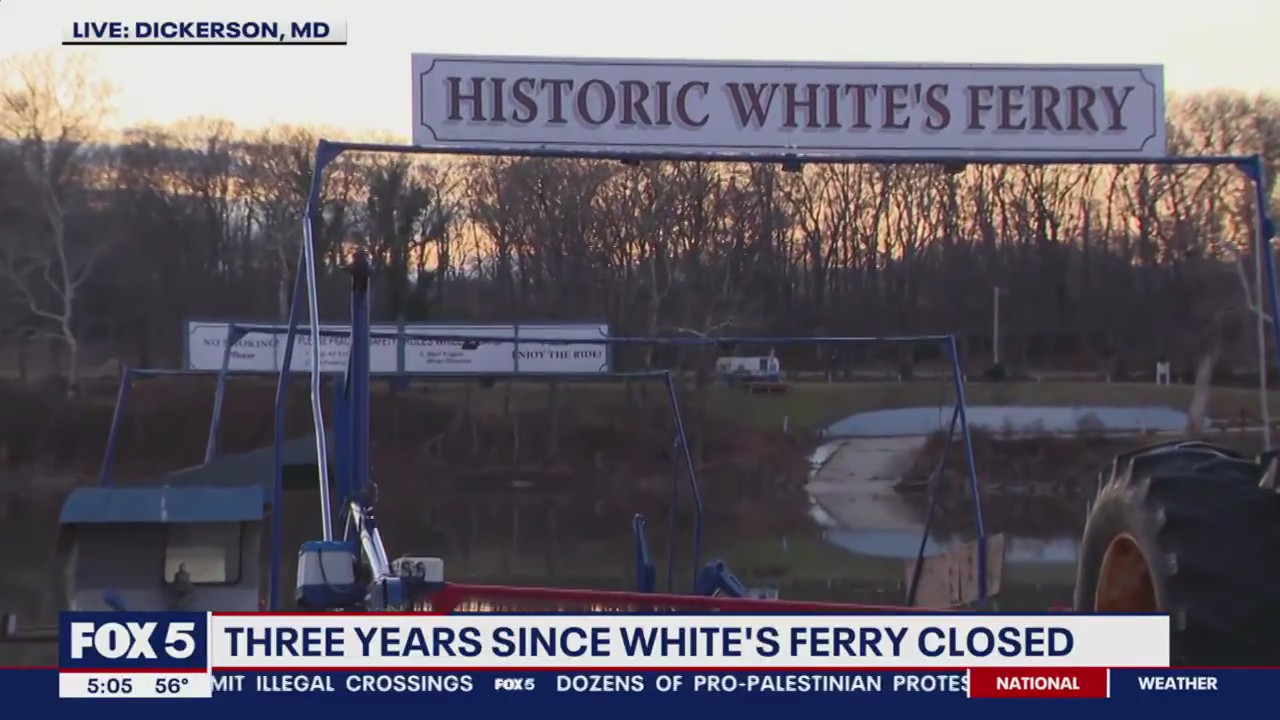 White's Ferry's stalemate remains active since closing 3 years ago