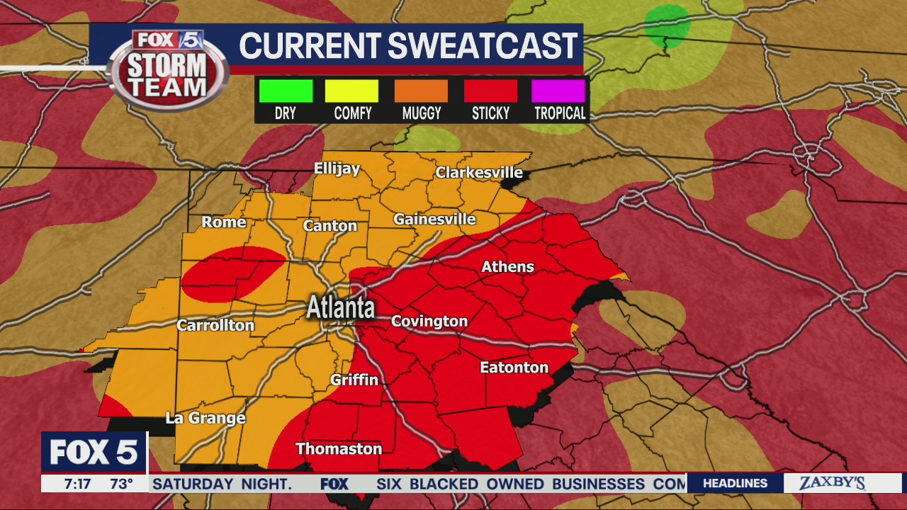 Sunday morning forecast