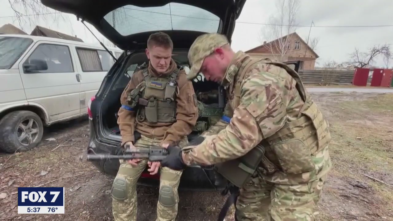 Ukrainian forces continue to pushback to reclaim territory from Russian troops