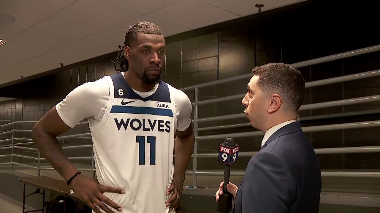 Wolves Naz Reid speaks after clutch performance in OT win over Warriors