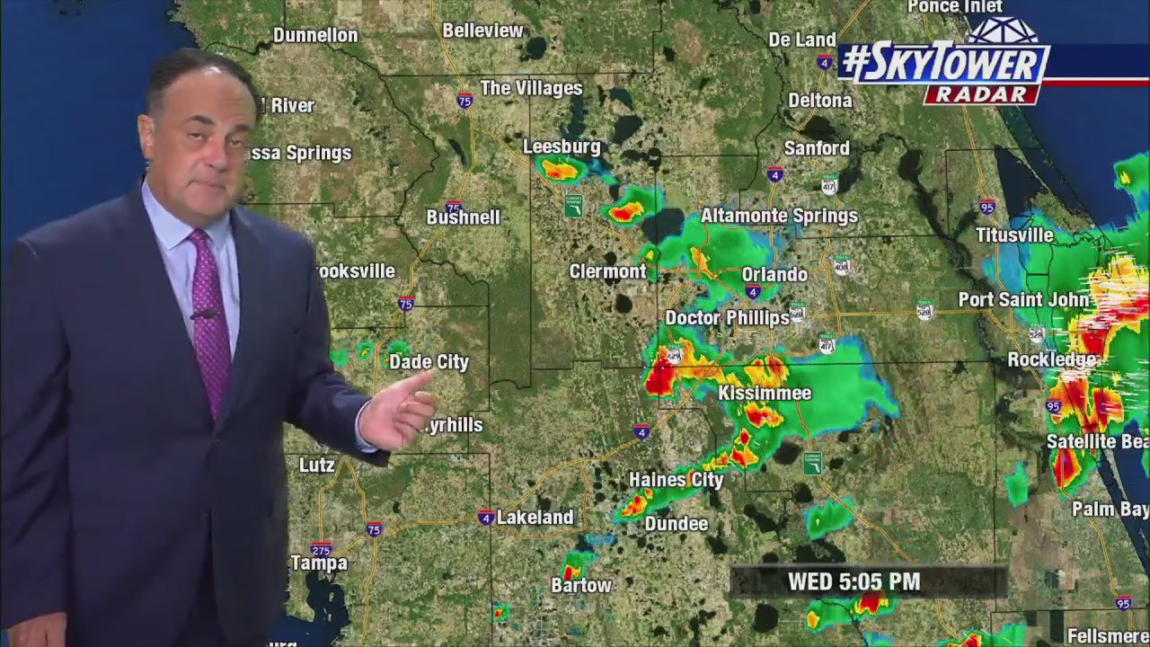 Wednesday evening forecast