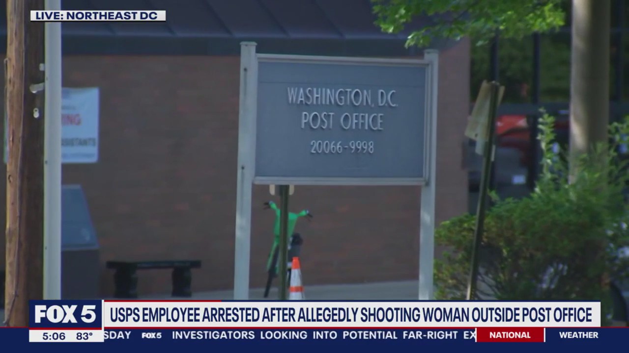 USPS employee arrested after shooting