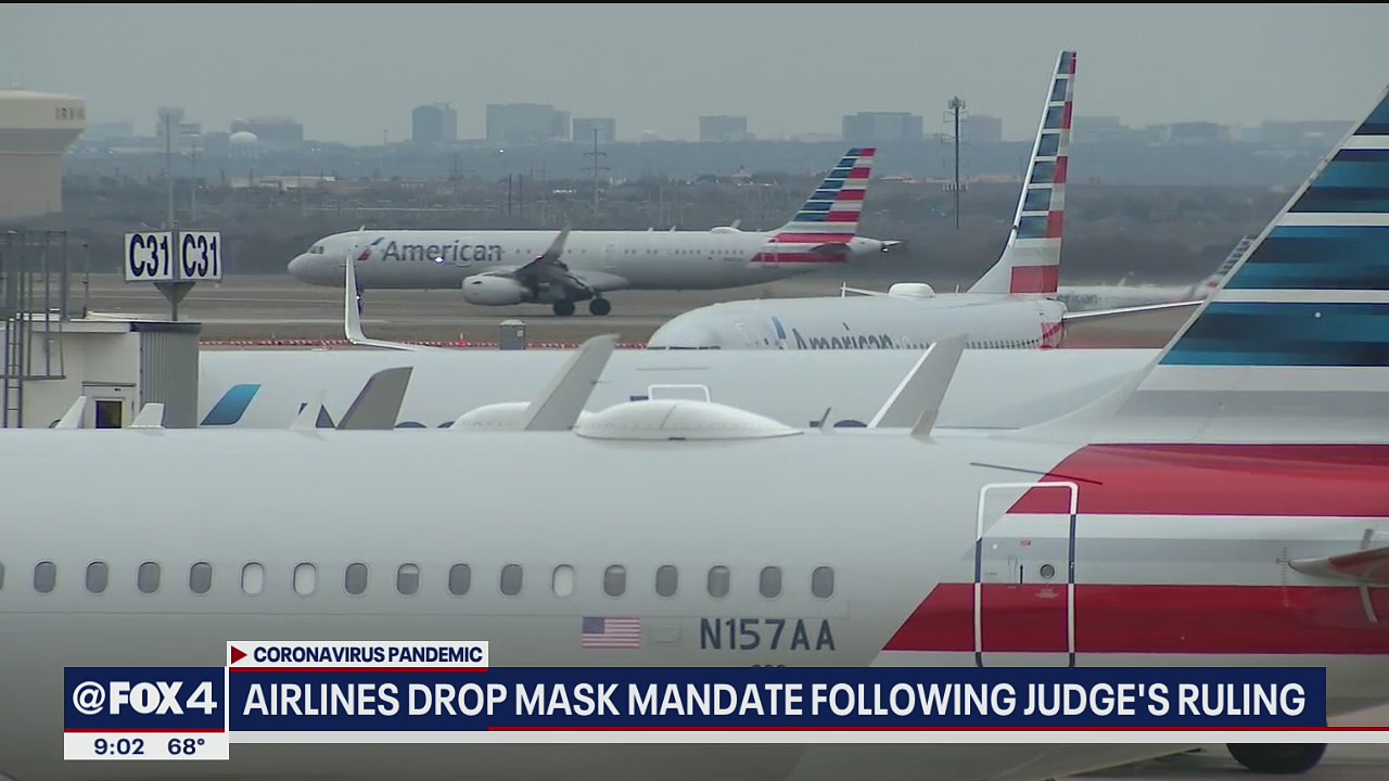 North Texas-based airlines lift mask mandate following federal court ruling