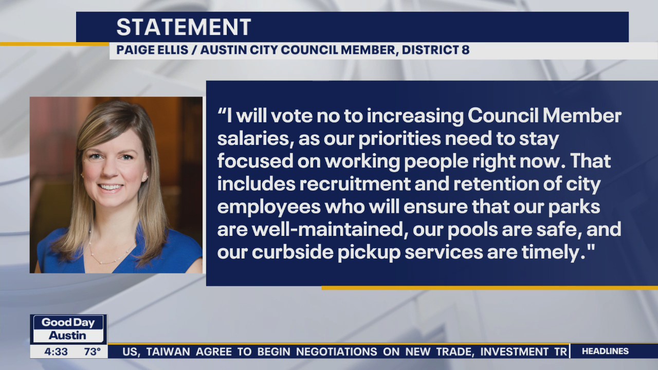 Austin City Council member opposes proposed salary raises