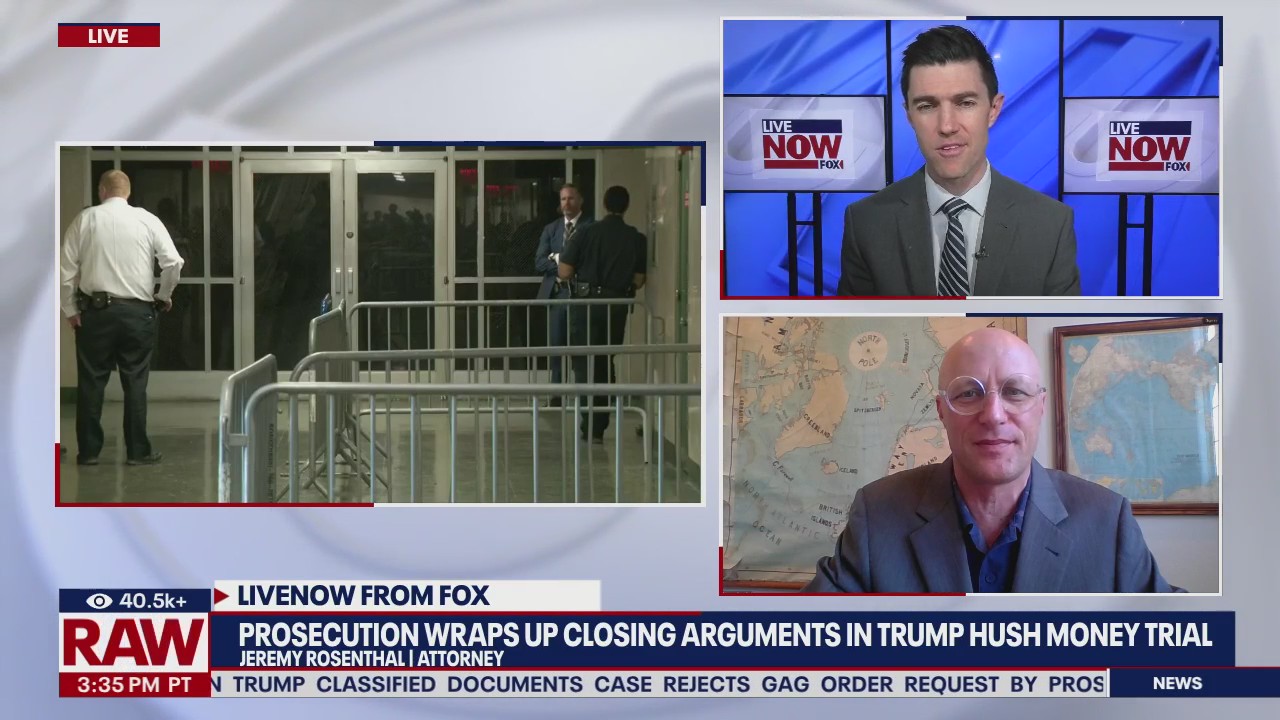 Prosecution wraps closing arguments in Trump trial