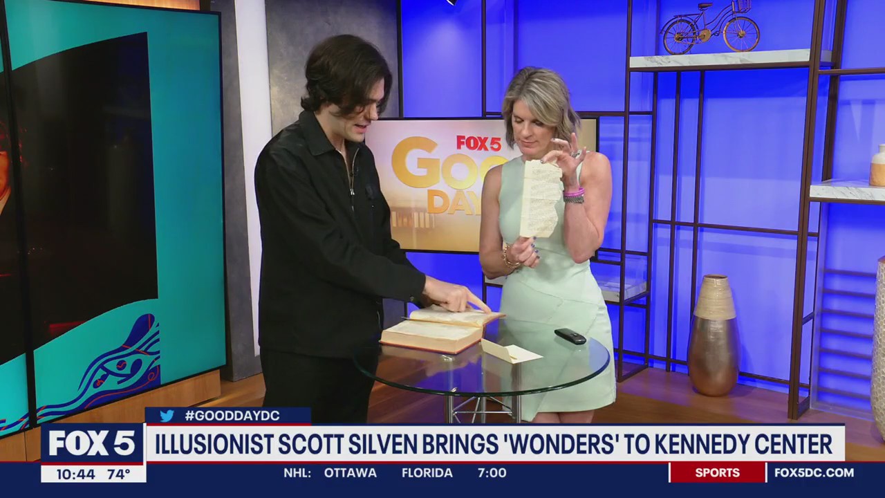 Illusionist Scott Silven performs live on Good Day DC!
