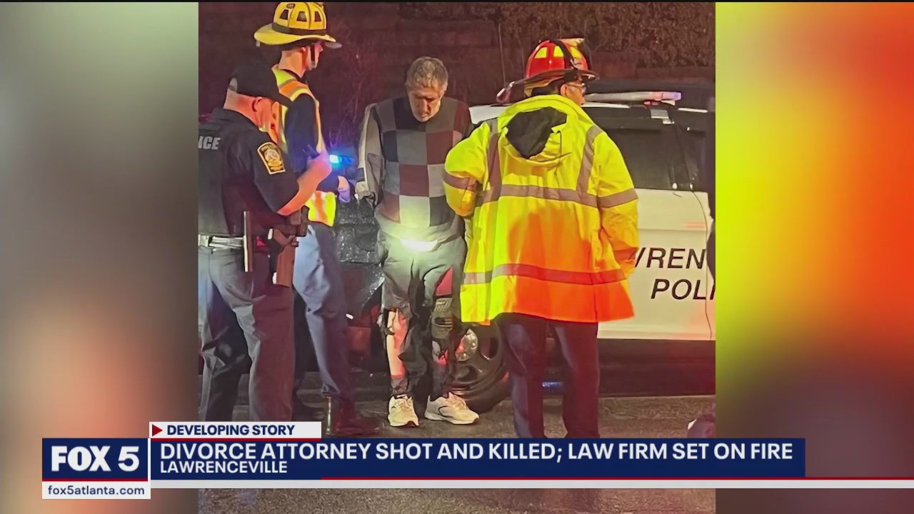 Divorce attorney shot and killed; law firm set on fire