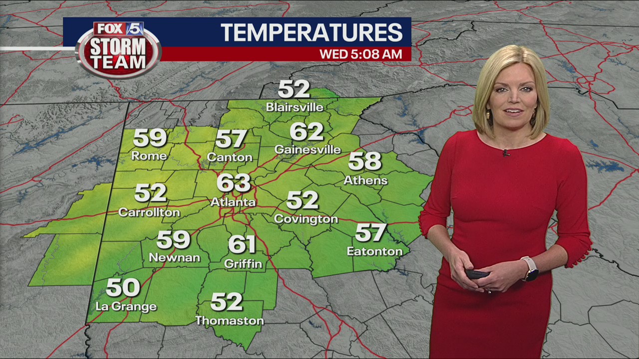 Wednesday morning weather forecast