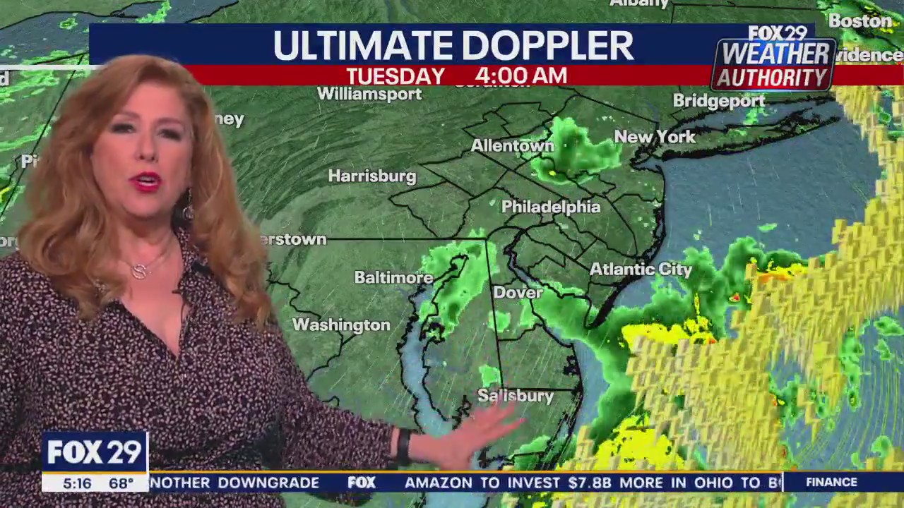 Weather Authority: Tuesday, 5 a.m. forecast