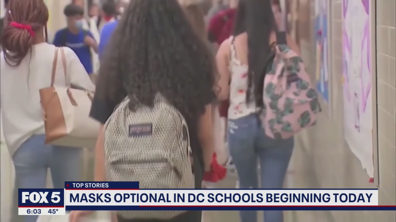 DC Public Schools make masks optional