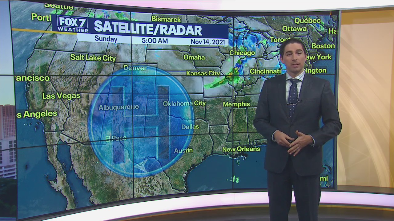 Carlo's morning weather forecast (11/14)