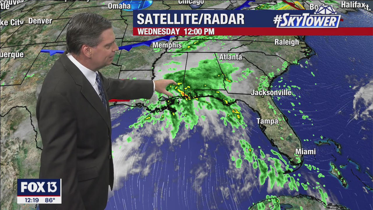 Wednesday afternoon forecast