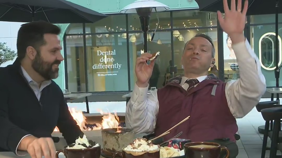 Tableside s'more service blows Paul Milliken away