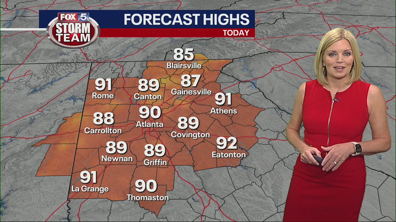 Thursday morning weather forecast