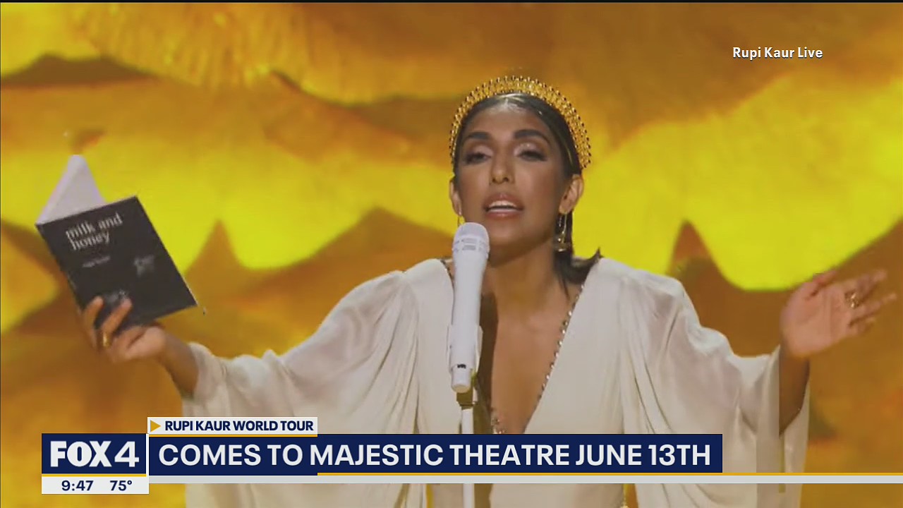 Poet Rupi Kaur coming to Majestic Theatre