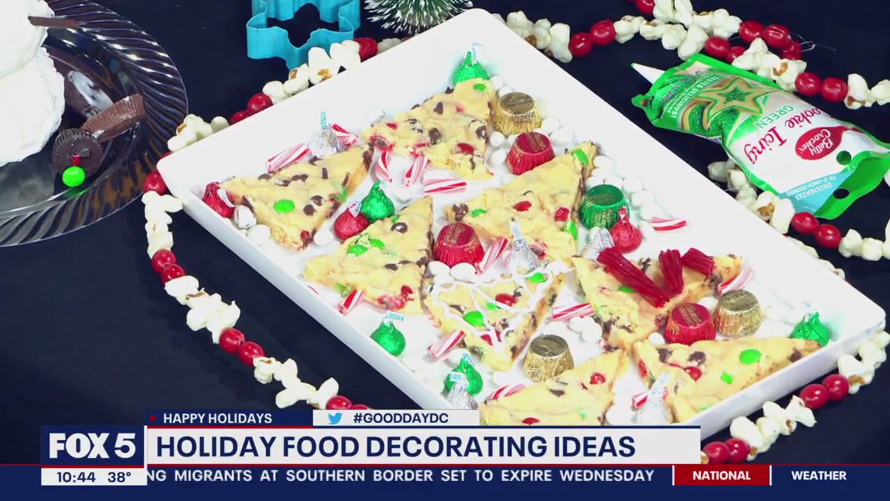 Holiday food decorating ideas with DC Area Moms