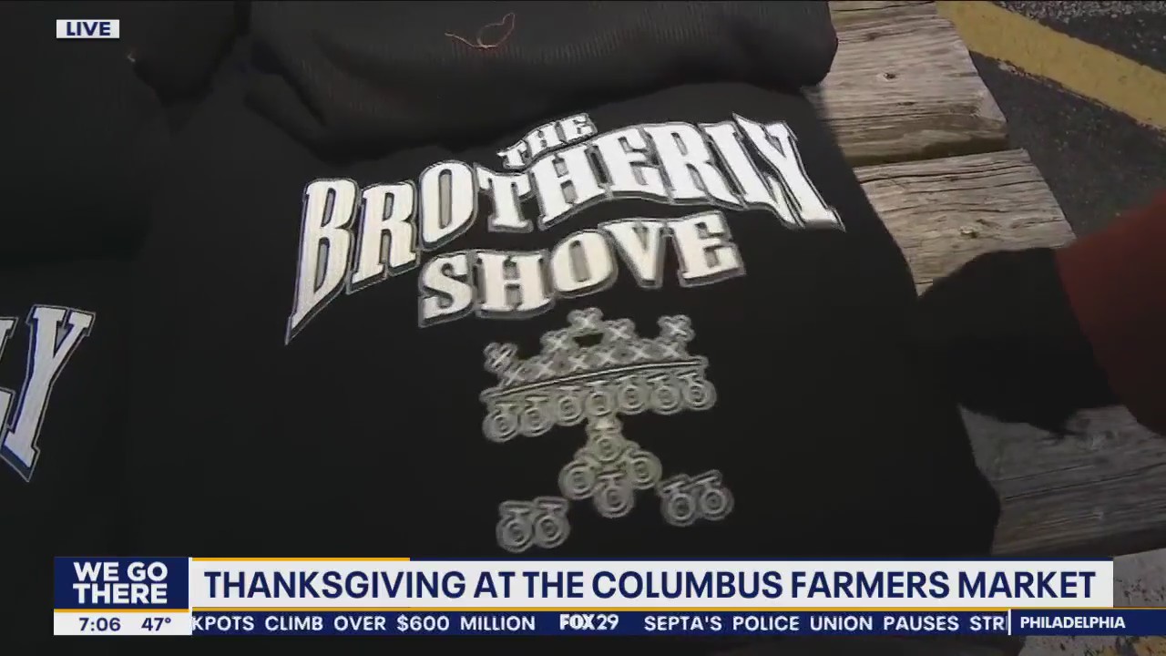 Thanksgiving at the Columbus Farmers Market