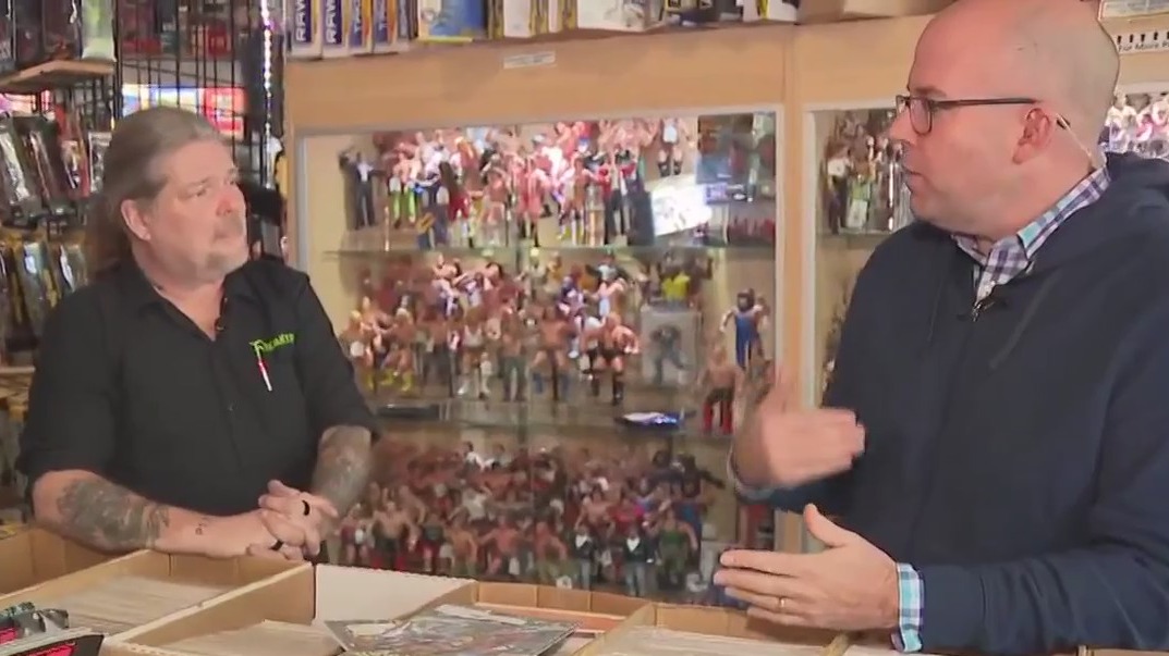 Rare toys, cards, and comics