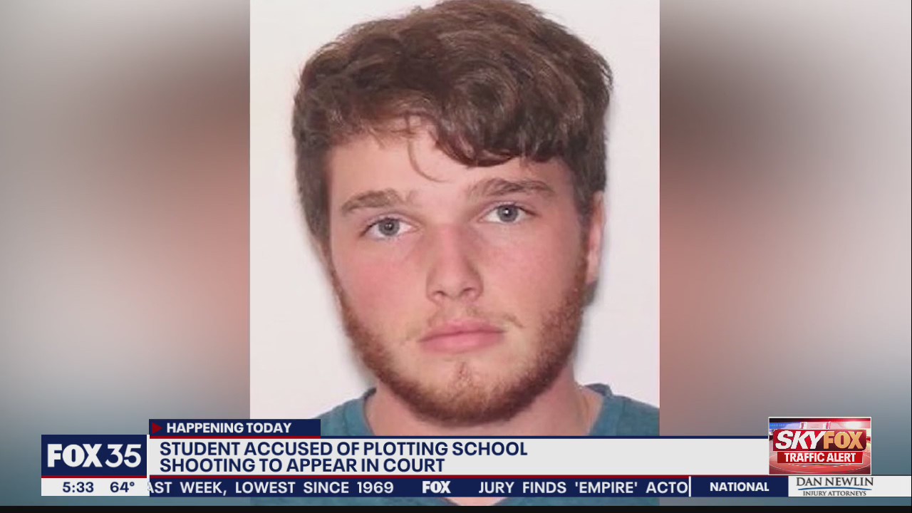 Student accused of plotting Florida school shooting to appear in court