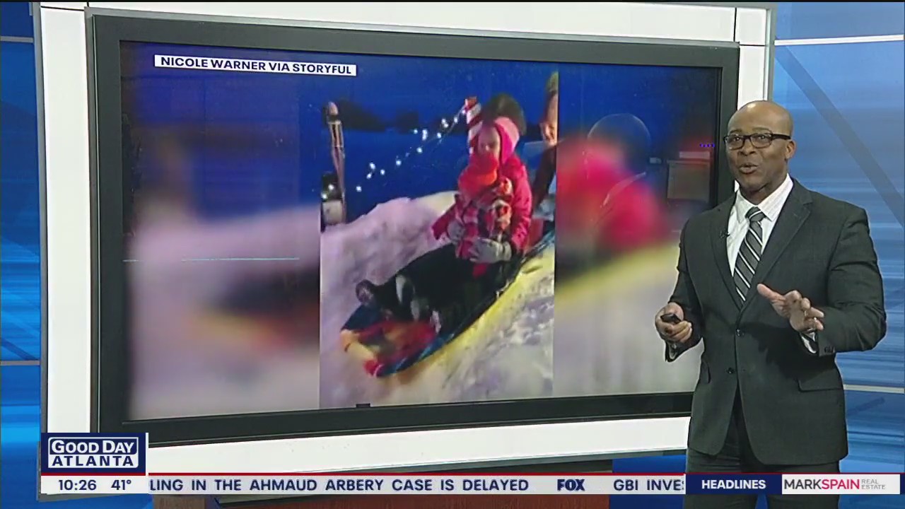 Minnesota grandpa builds grandkids personal sledding course