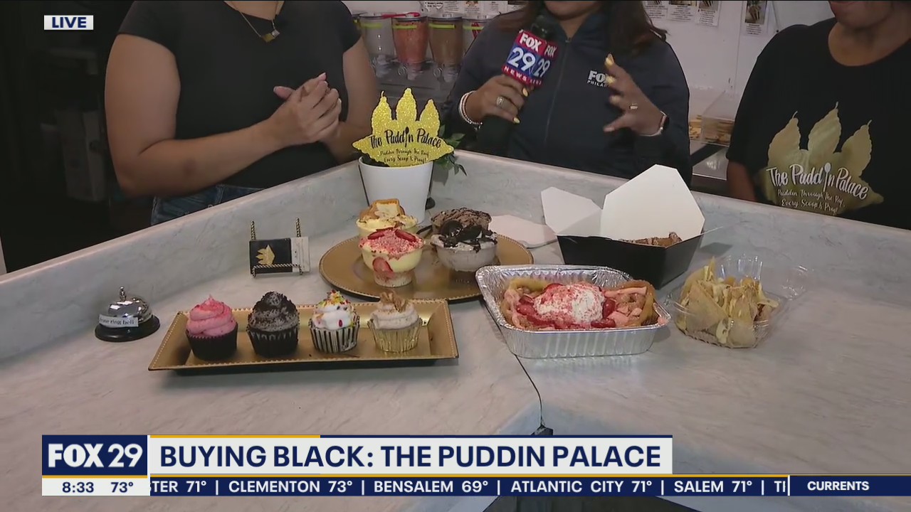 Buying Black: The Puddin Place offers 20 varities of pudding