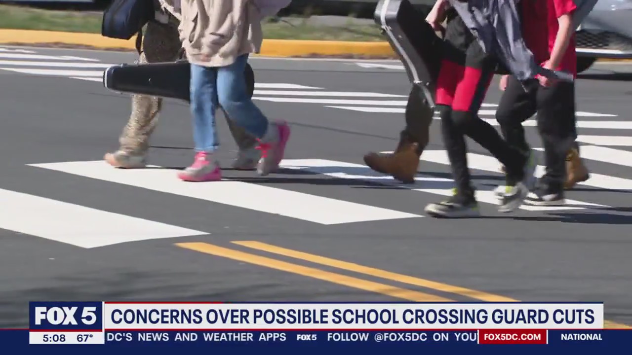 Fairfax County police say they won't provide crossing guards for 2024-2025 school year