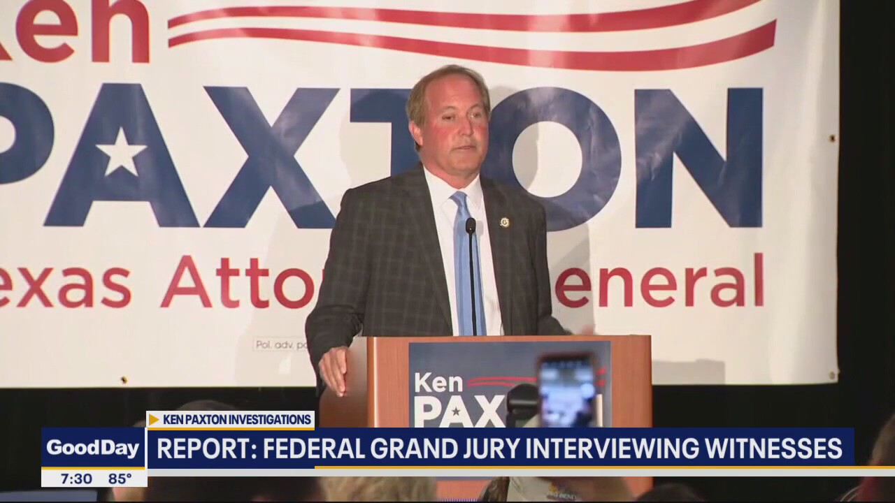 Federal grand jury hearing witnesses in Paxton case