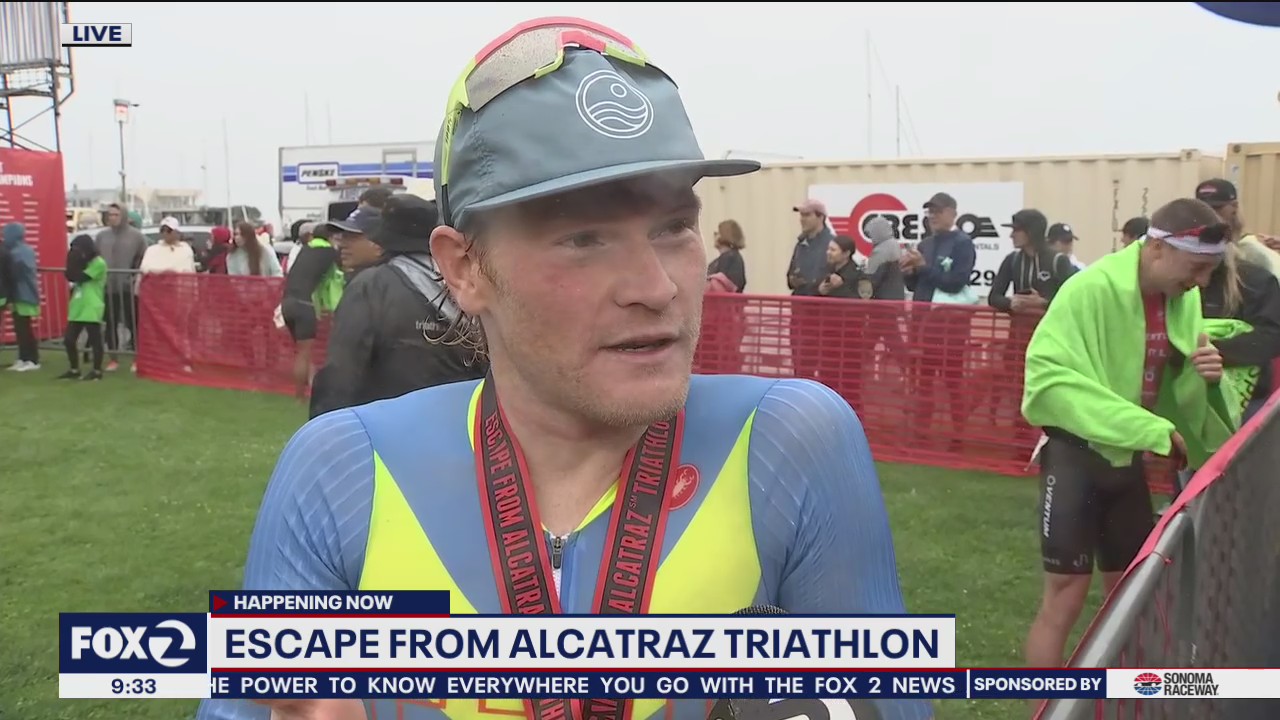 Eric Lagerstrom wins 2022 Escape from Alcatraz Triathlon