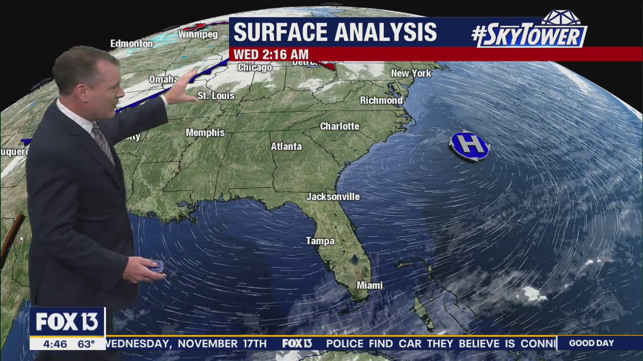 Wednesday morning forecast