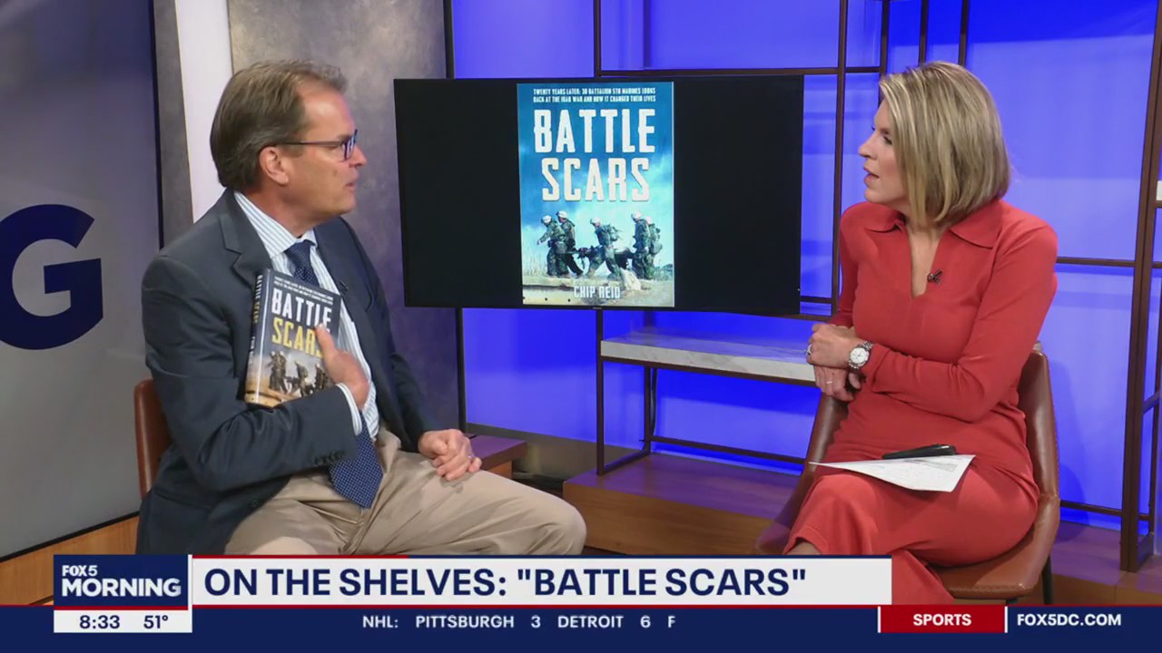 Former FOX 5 reporter talks new book 'Battle Scars'